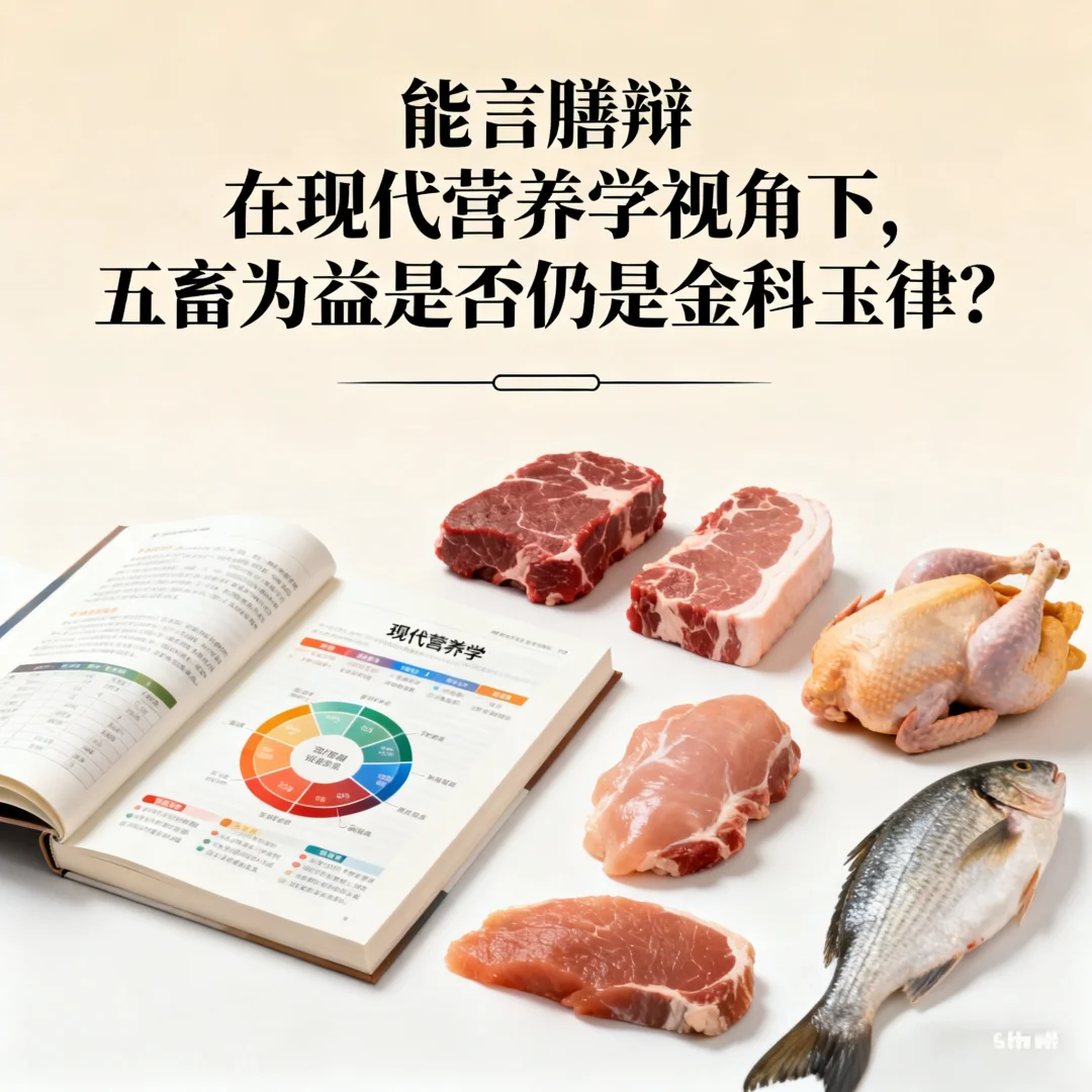 现代营养学视角下的“五畜为益”
