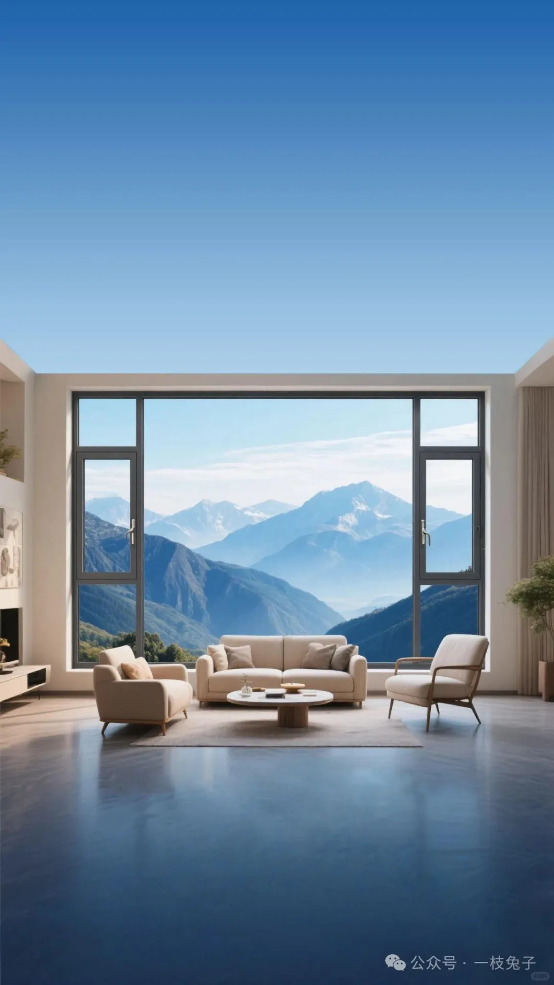 Ai发展速度太快了，这是Ai生成的门窗场景图