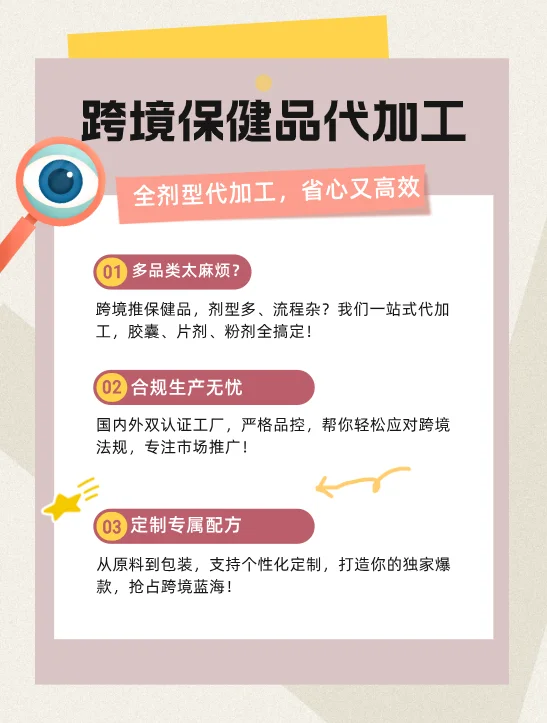 跨境推多品类怕麻烦?代加工 “全能王”!