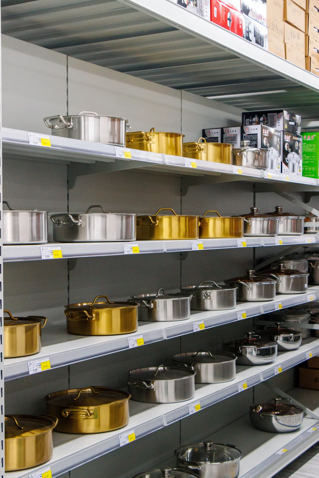 各种不锈钢厨具来啦