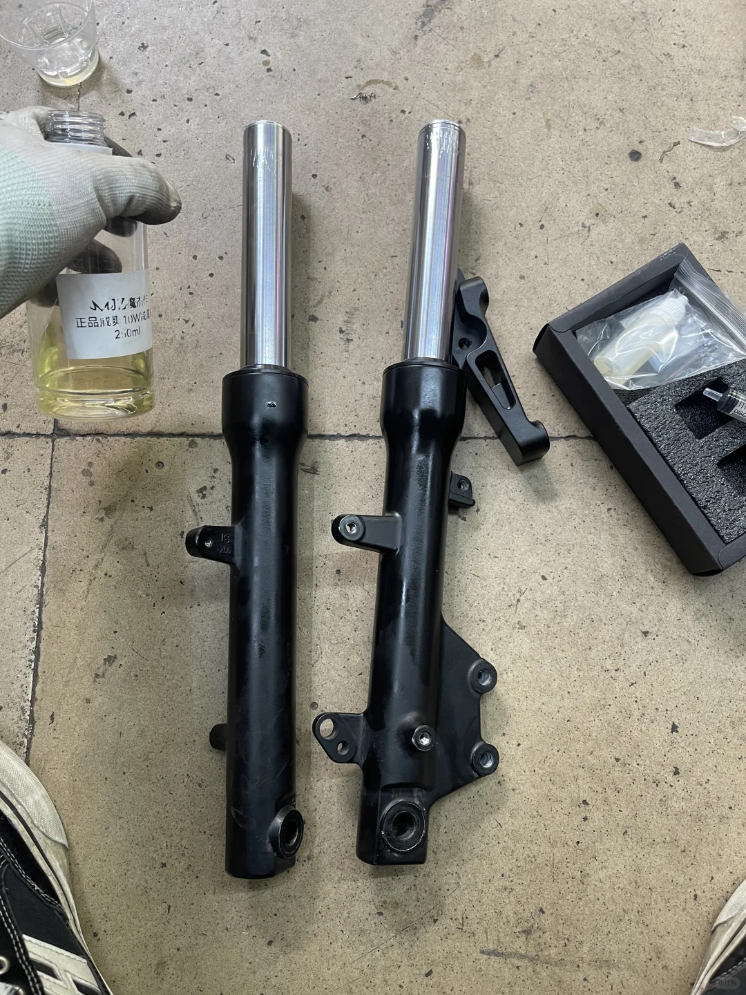 极核AE5i原厂减震加强弹簧+10w减震油