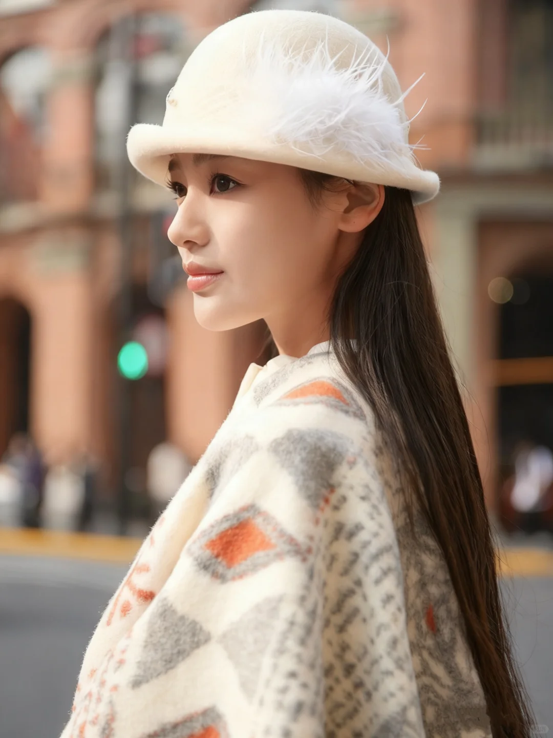 魔都街头的复古优雅穿搭｜秋冬氛围感直接拉