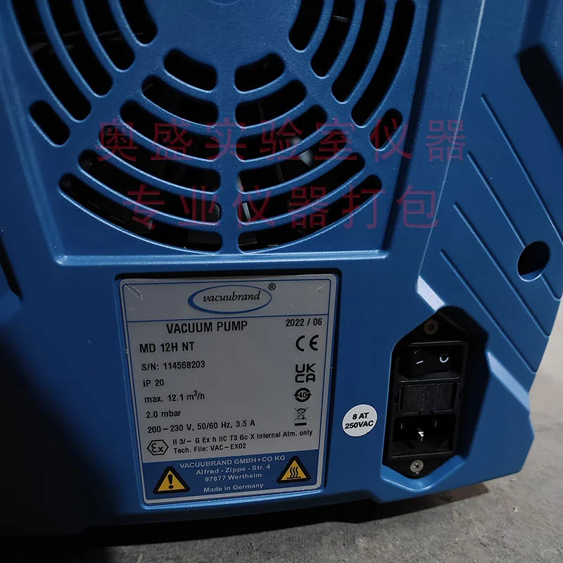普兰德隔膜泵 MD 12 NT VACUUBRAND真空泵