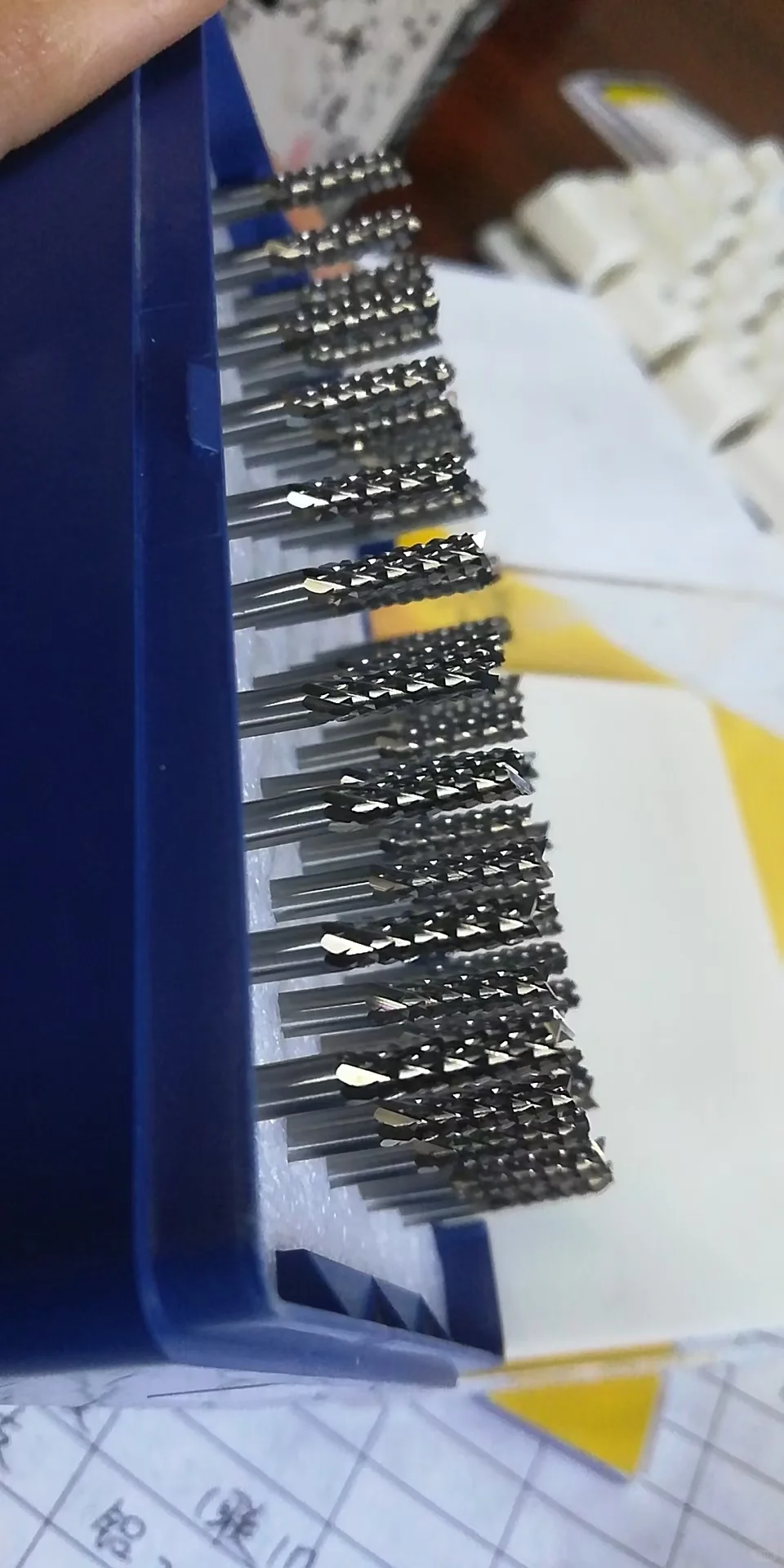 通信设备，钛蓝钛合金，PCB二手钻头，镀金