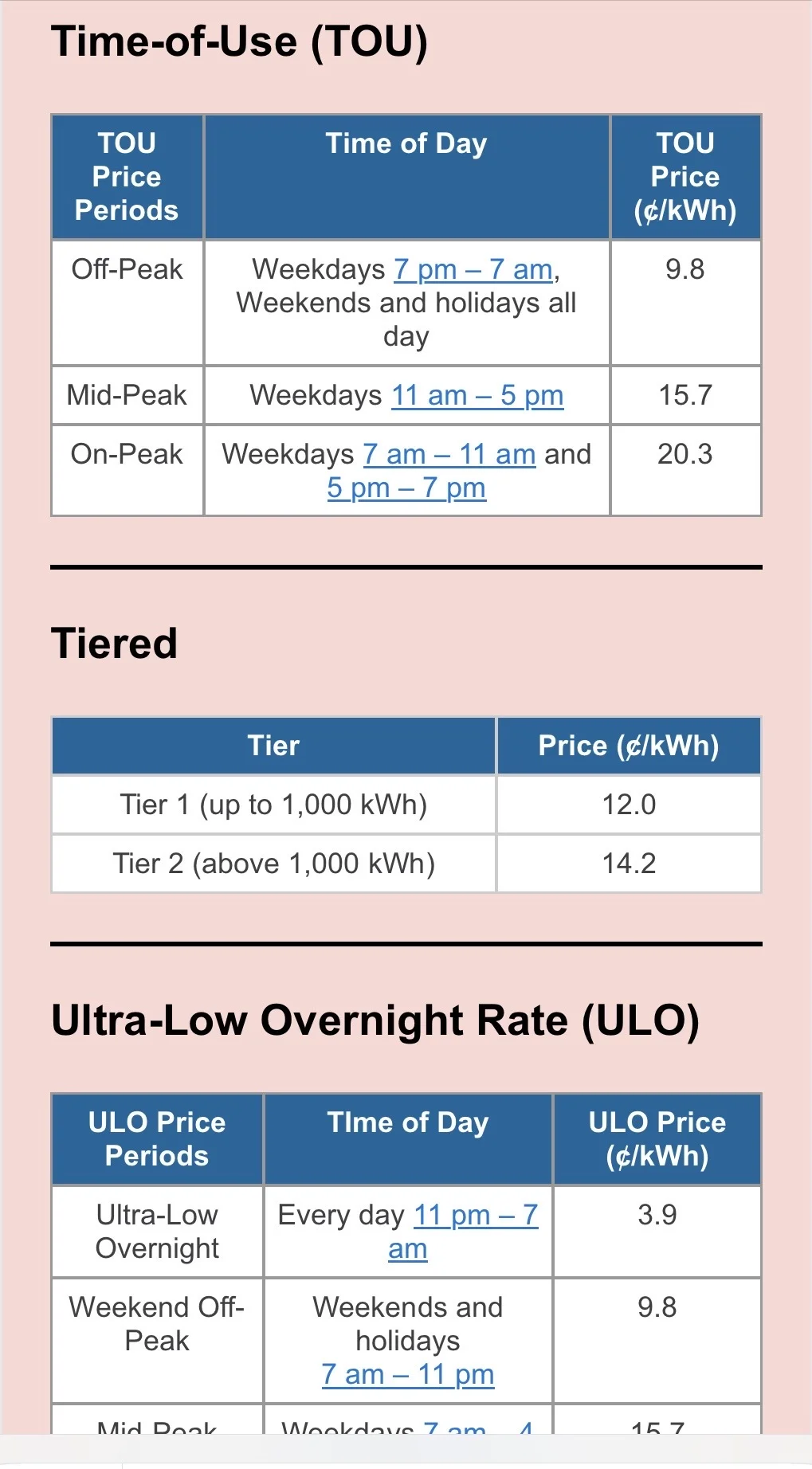 从今天起 安省电费涨价30%