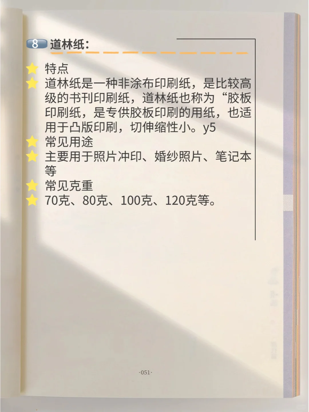 小白必须要知道的印刷纸张类型