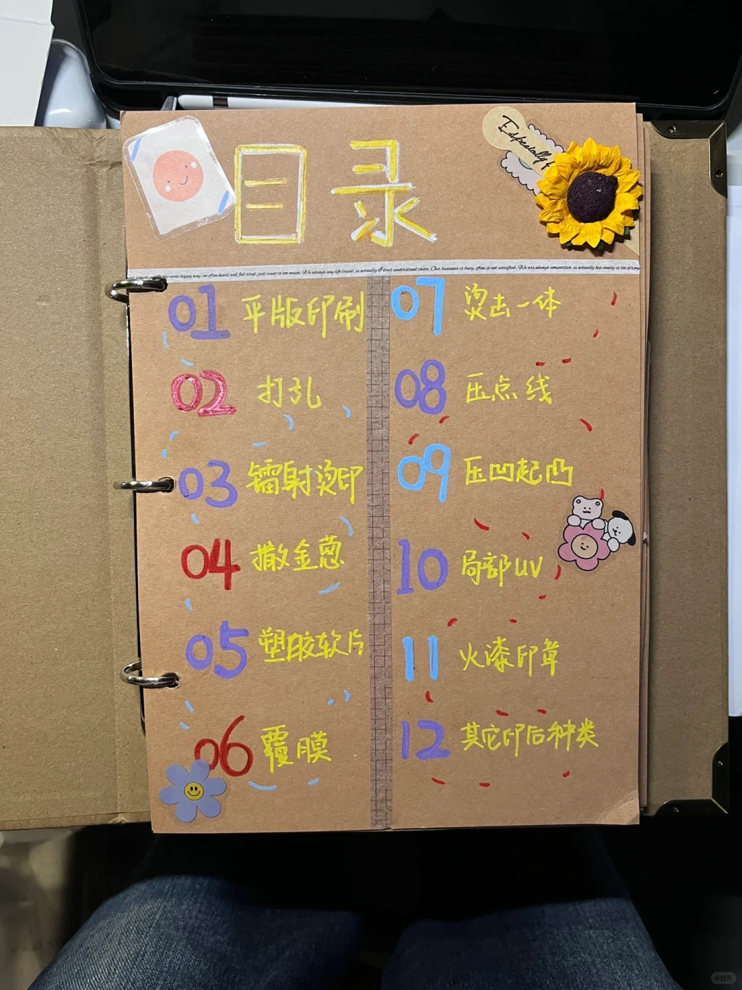 印刷工艺作品集