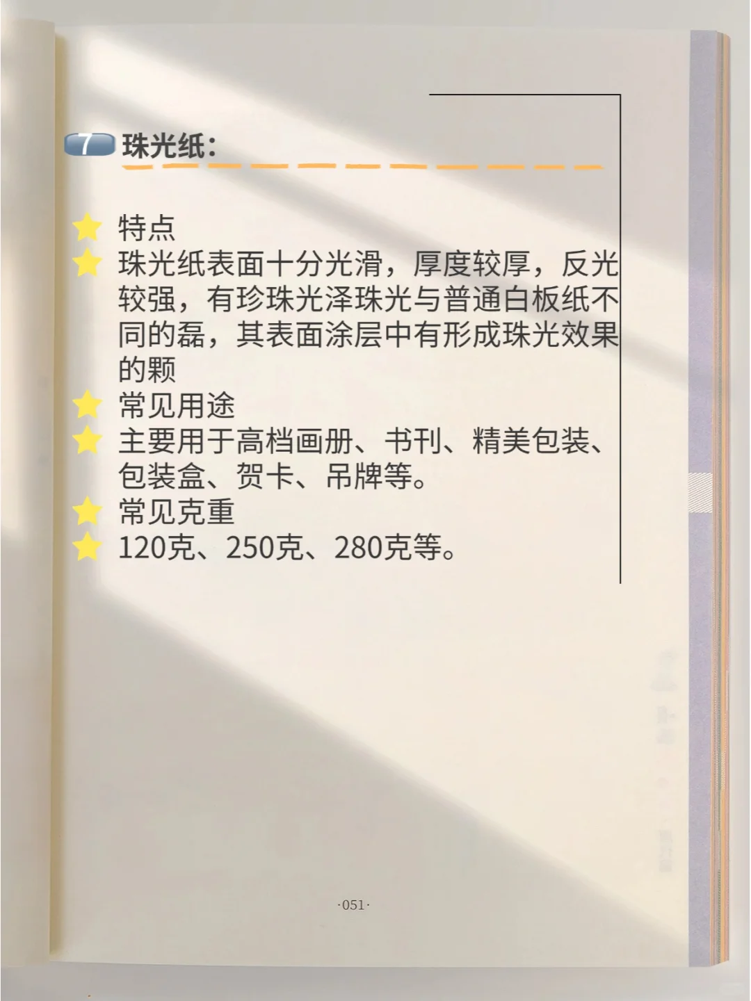 小白必须要知道的印刷纸张类型