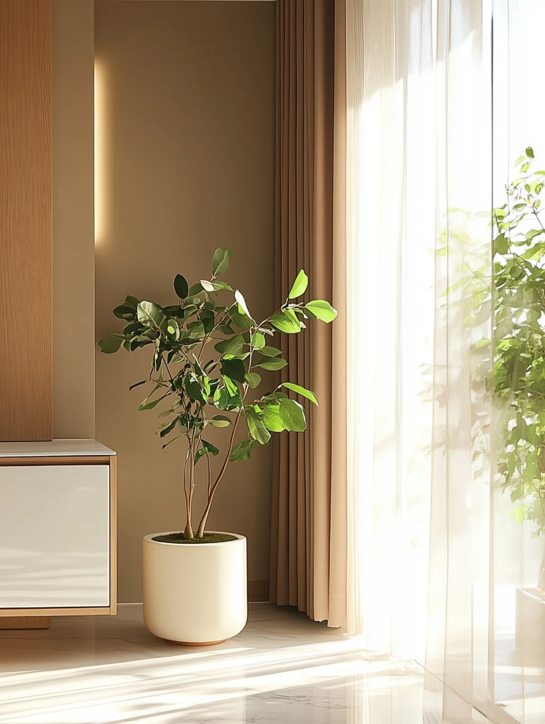 路过的阳光都舍不得离开,这个家太治愈?