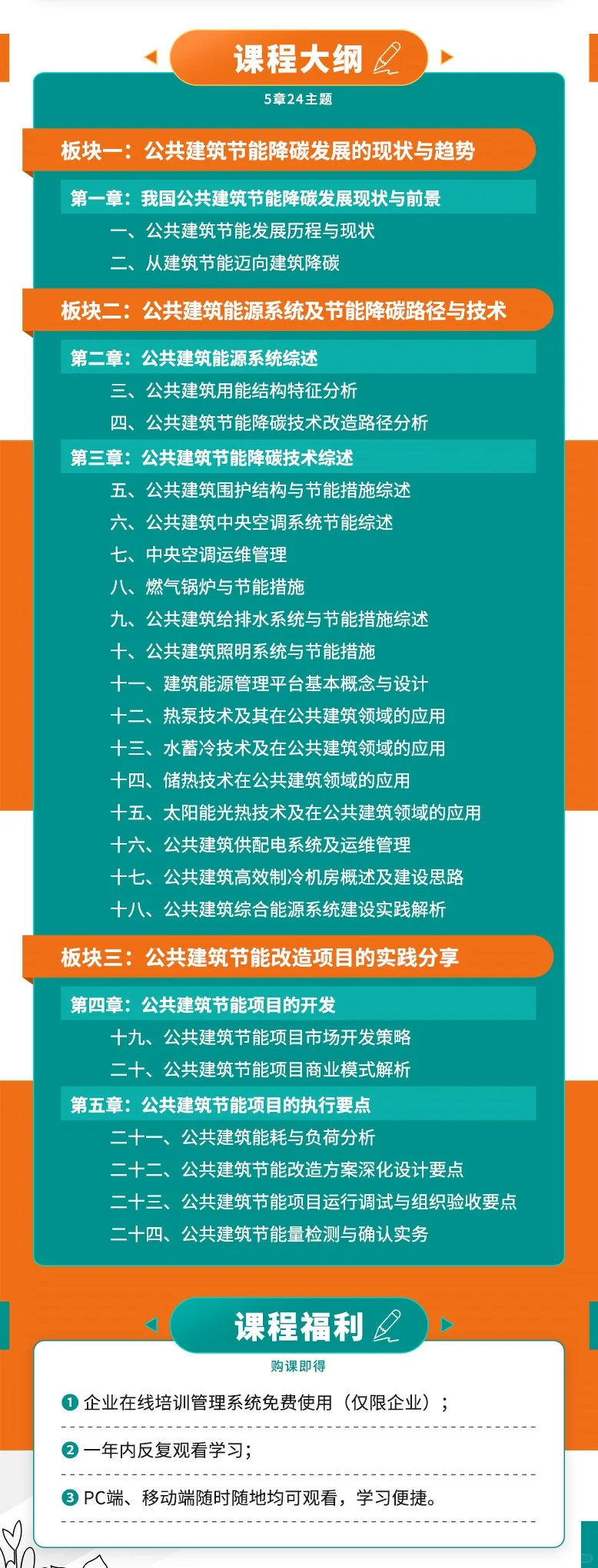 公共建筑节能专题课程介绍