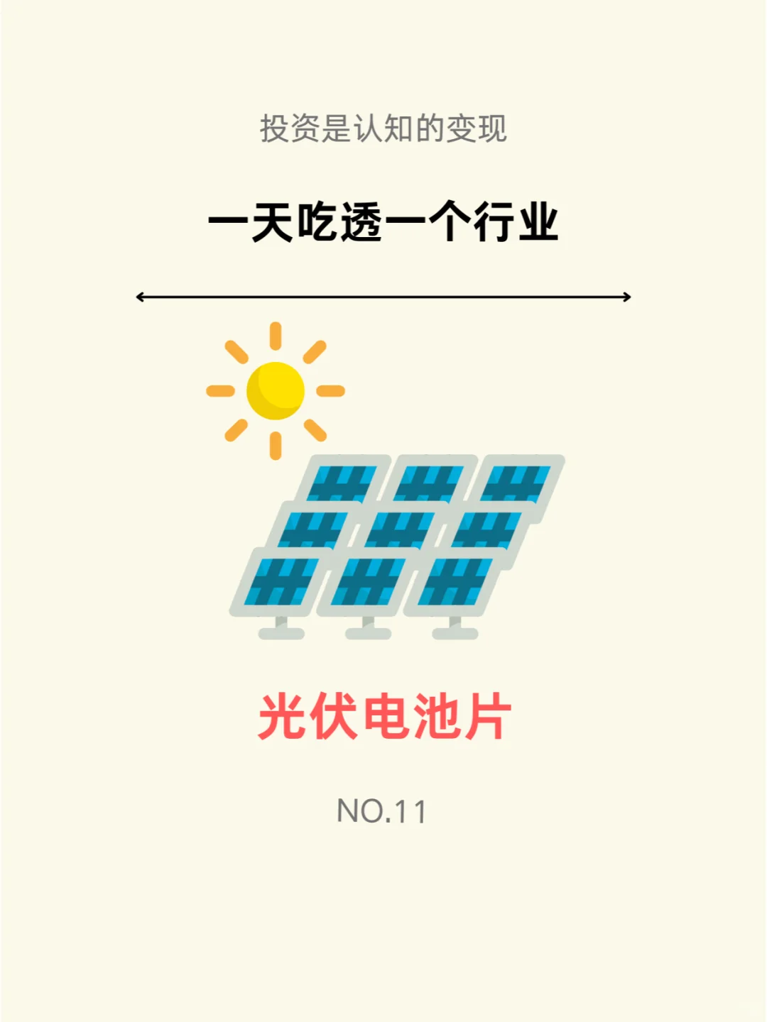 一天吃透一个行业：光伏电池片（深度解析）