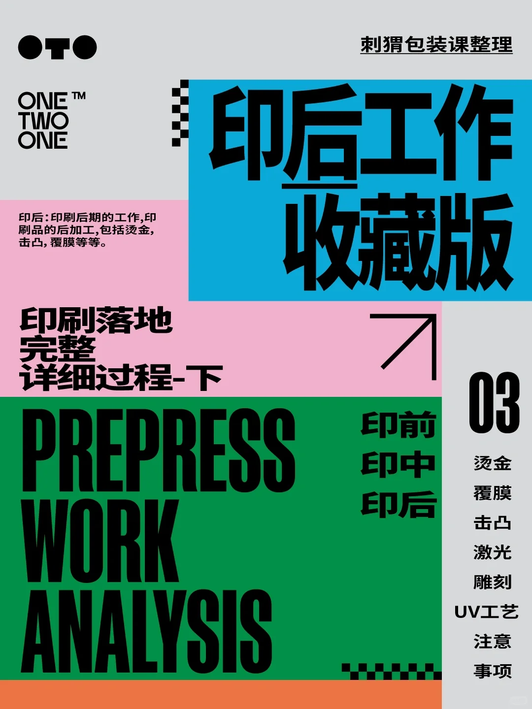 设计师必须懂的印后工艺事项