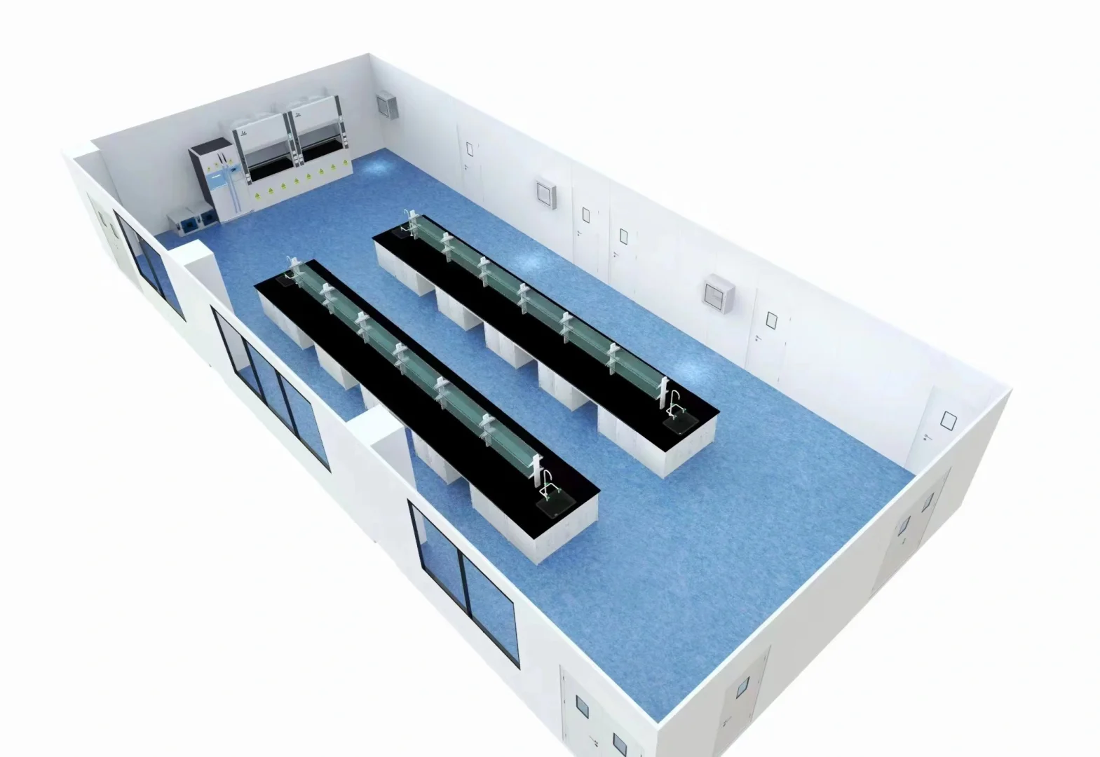 微生物实验室墙面材料与施工：防霉抗菌指南