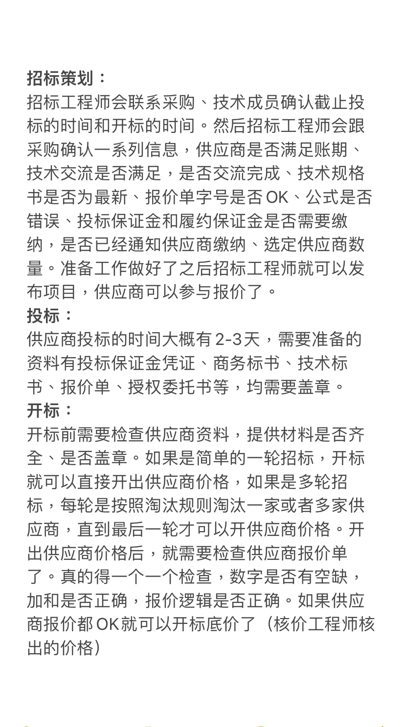 采购在招标中要做什么？真繁琐