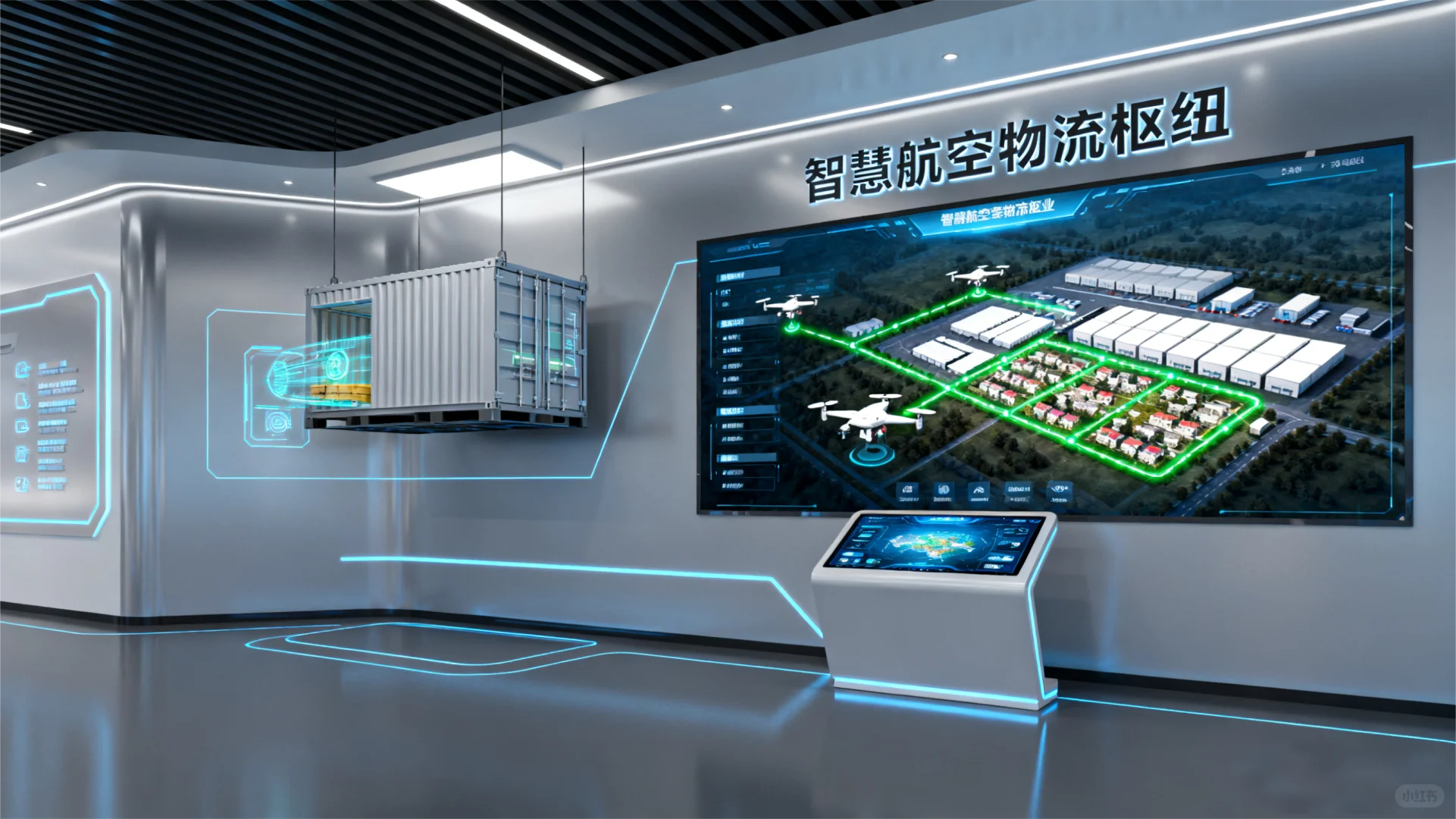低空经济展厅设计分享丨每一张都想截图收藏