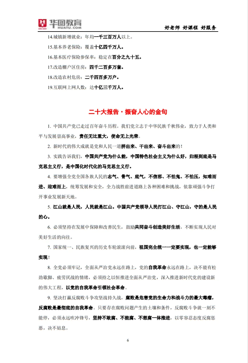 二十大时政热点【建议收藏】