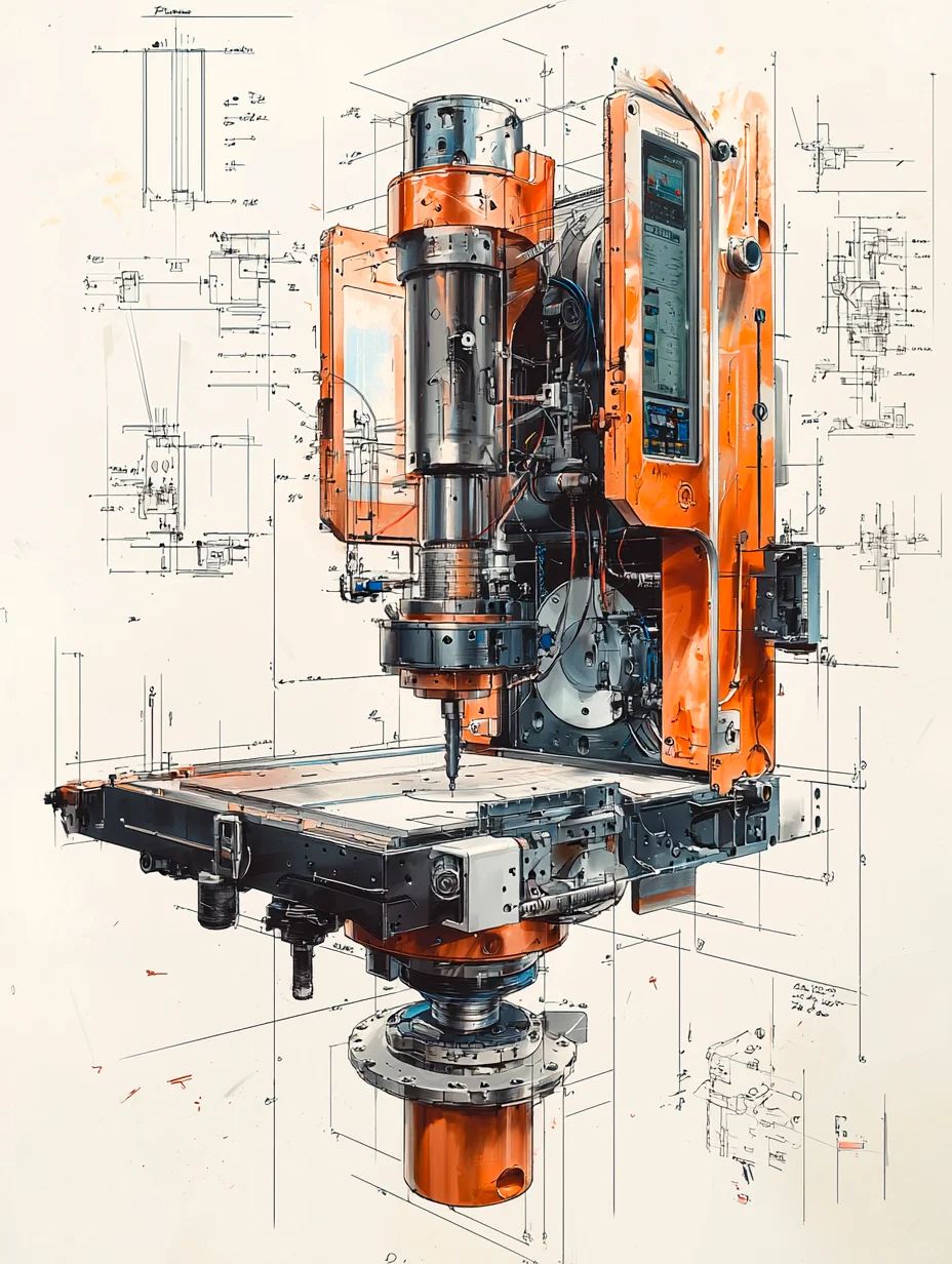 机械之美·CNC加工设备［咒语］