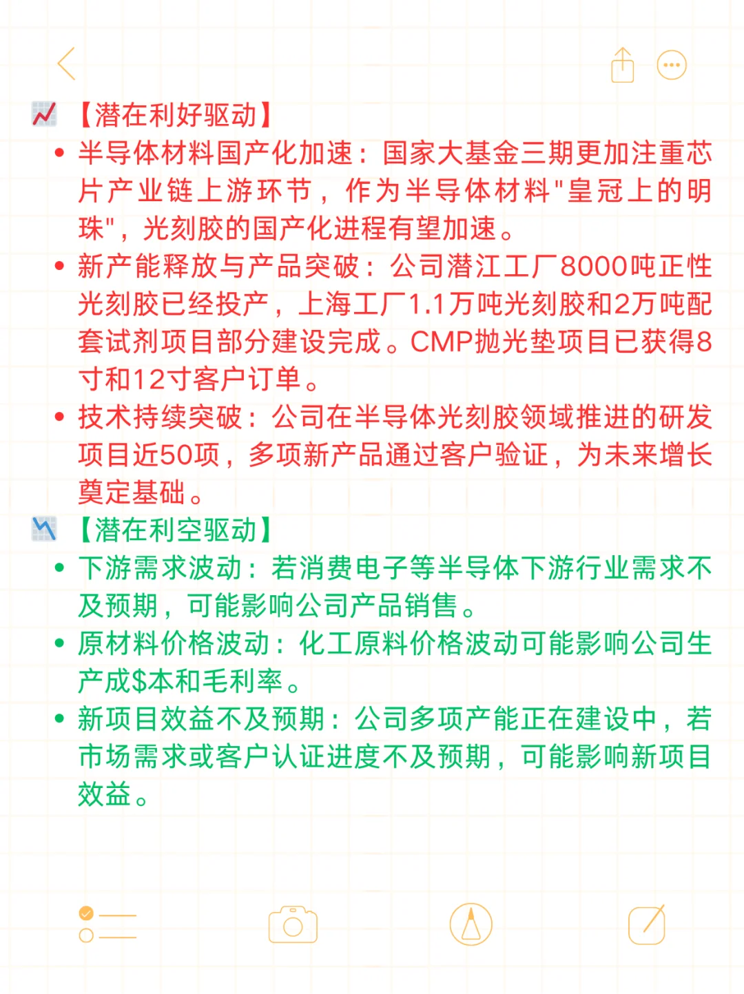 光刻胶龙头业绩强劲！半导体材料国产替代