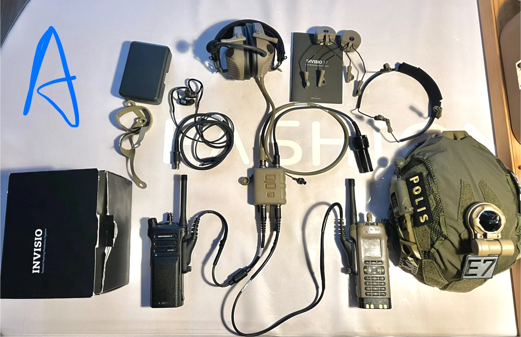 Invisio 二代全家福 欧洲顶级战术通讯系统