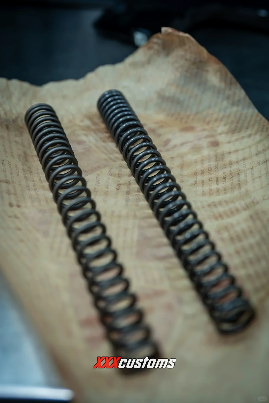 前减震更换弹簧