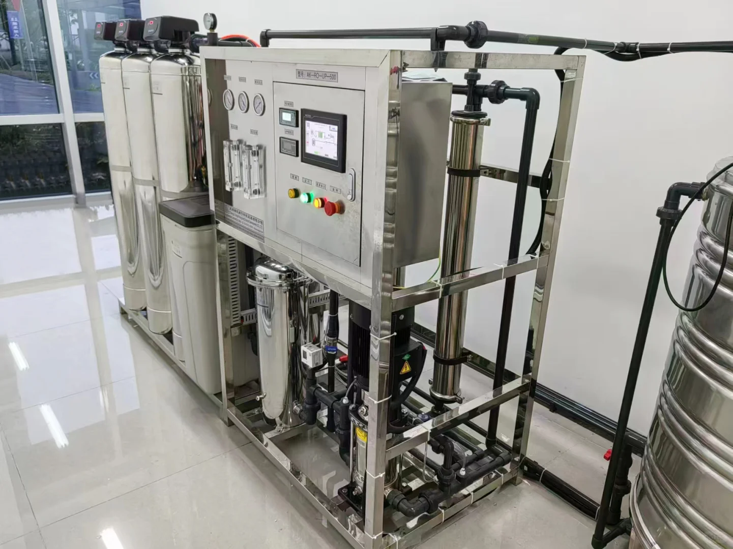 工业纯水系统安装设备调试流程明细来了