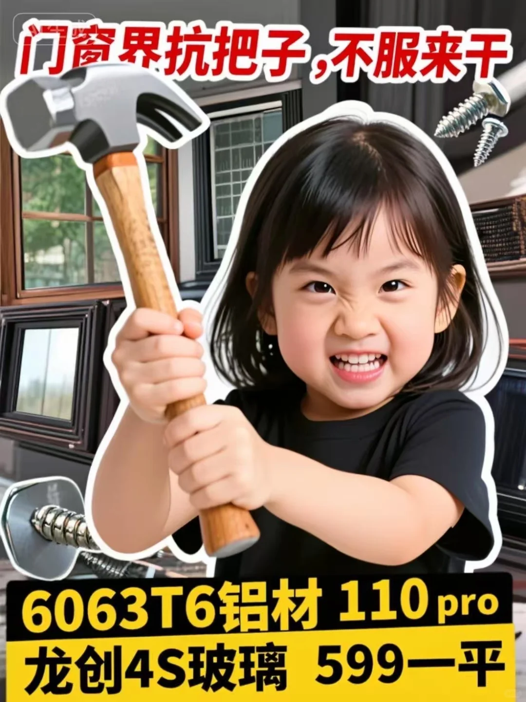 门窗王炸，不服来干！