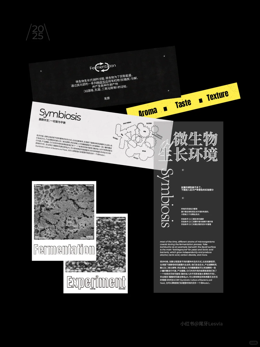 左滑看成品!把咖啡论文做成手帐 产季报告