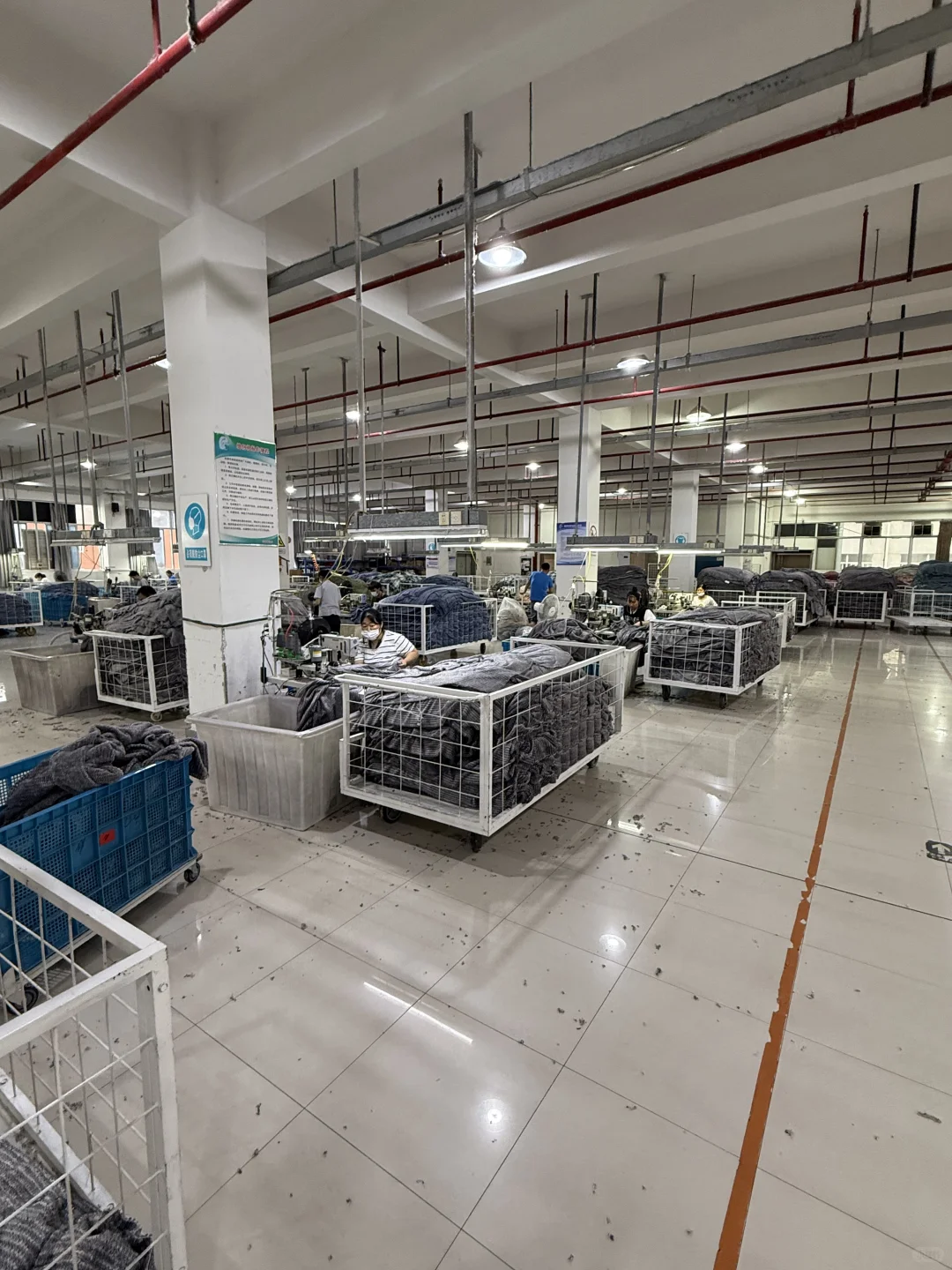 毛毯源头工厂｜车间热火朝天?