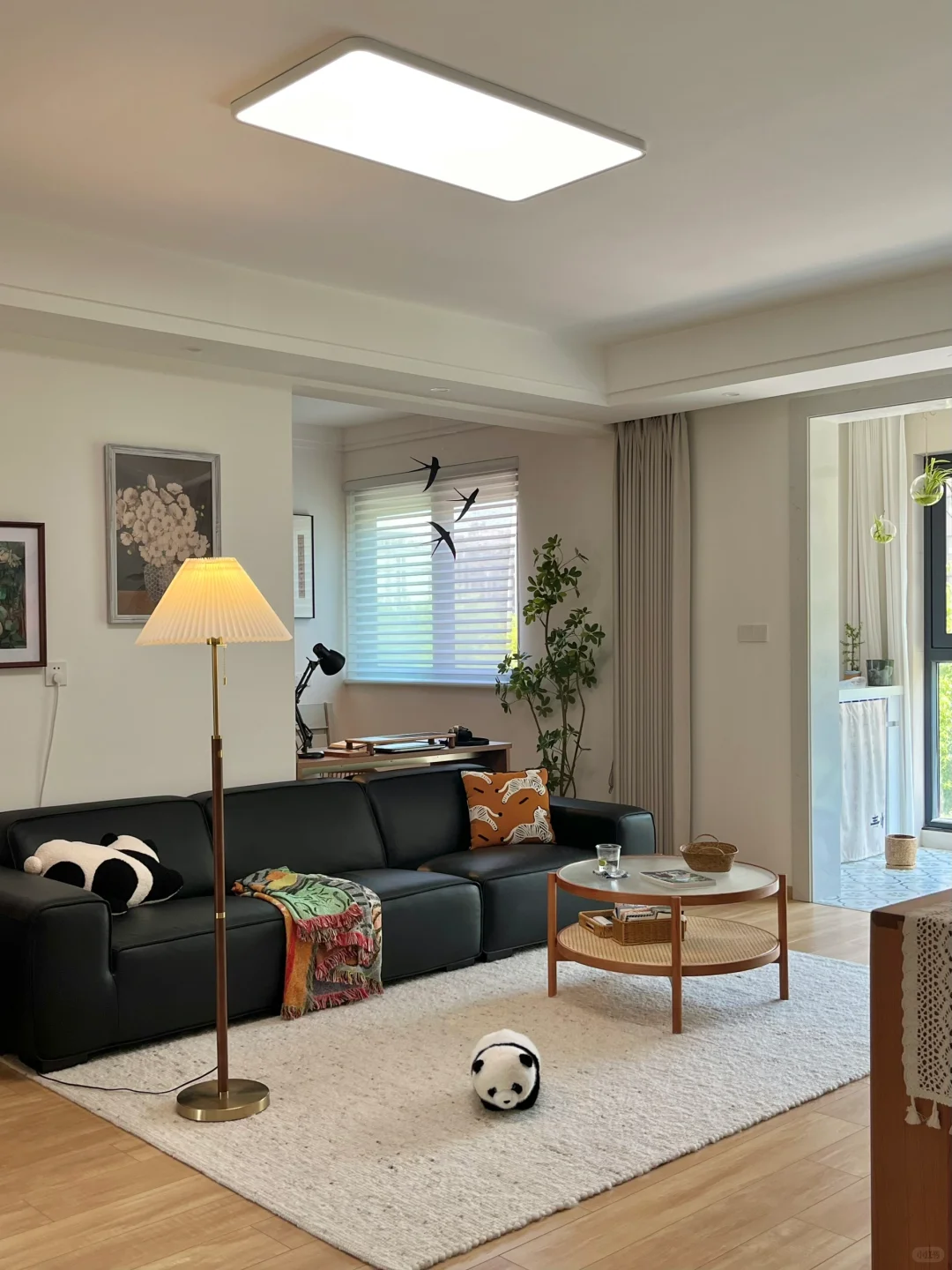 我那110平明亮通透，越住越爱的家✨