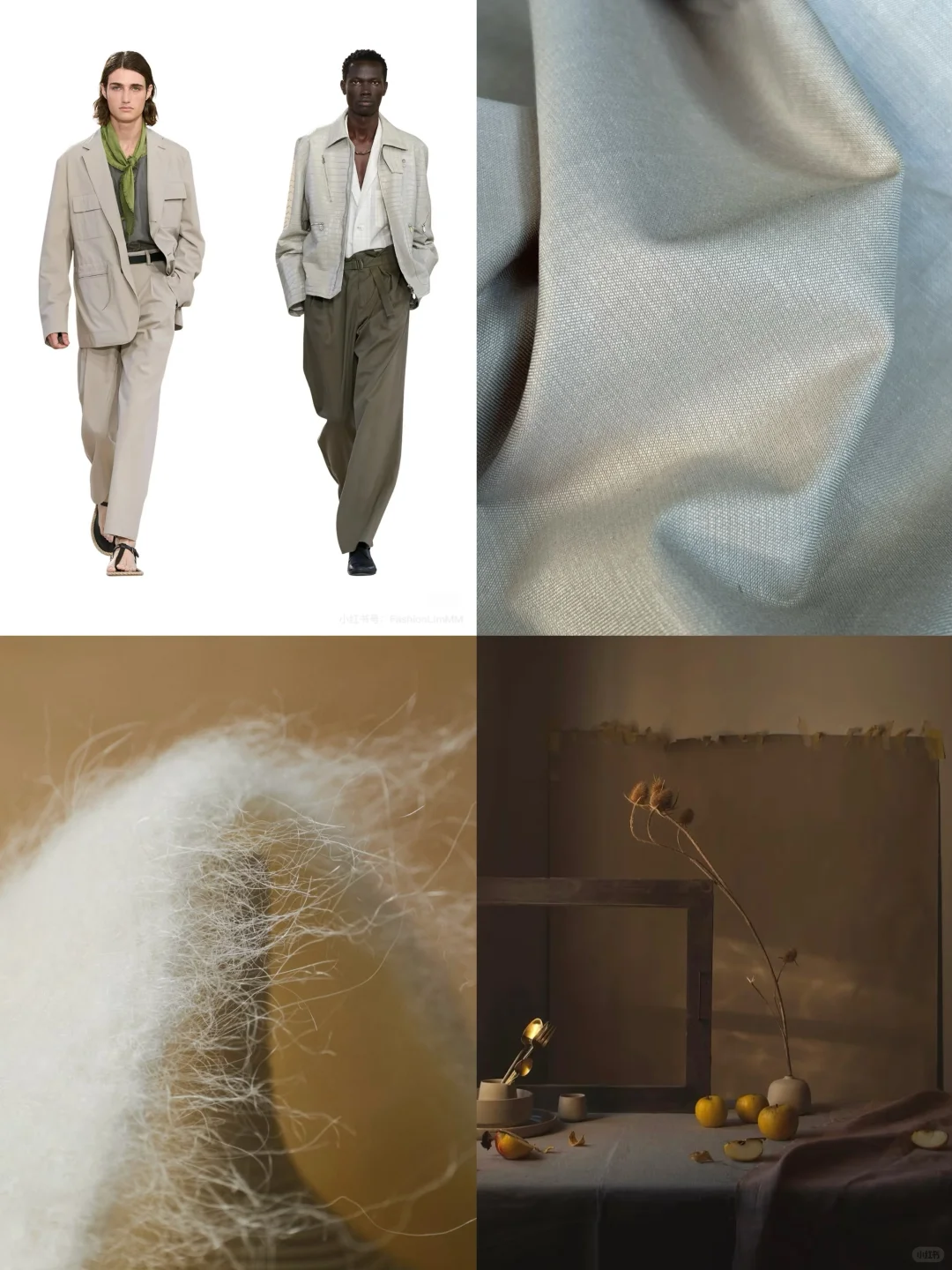 是谁在找这款户外高弹亚麻休闲面料❓设计师❓