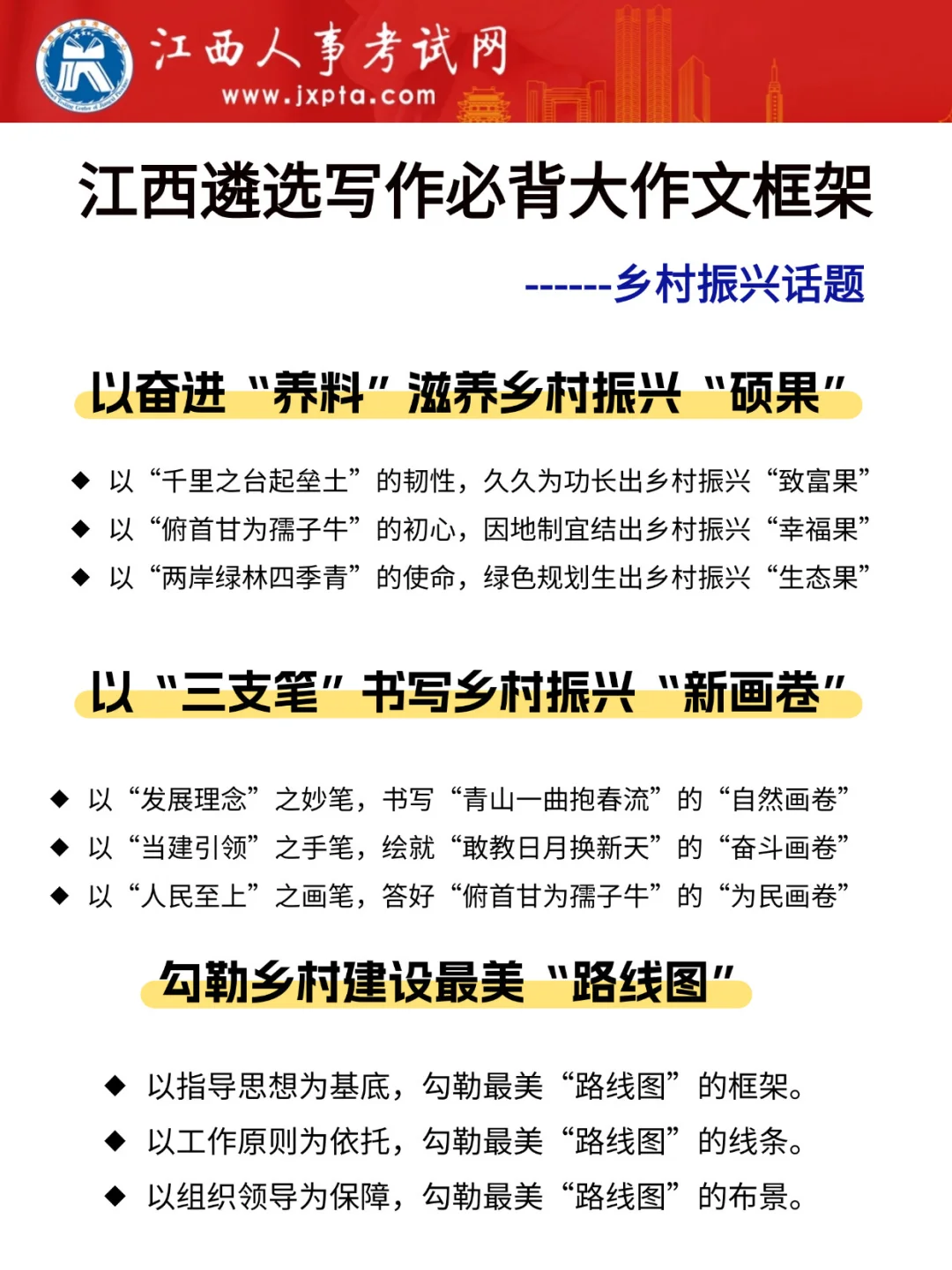 假如公告后开始备考江西遴选（差生版）