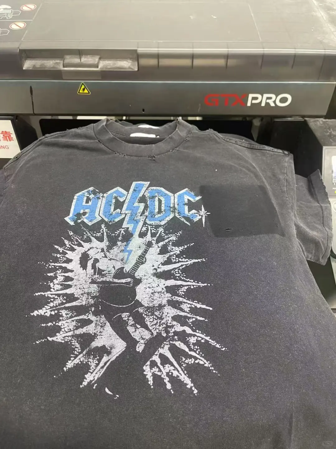 水洗与数码直喷的完美融合