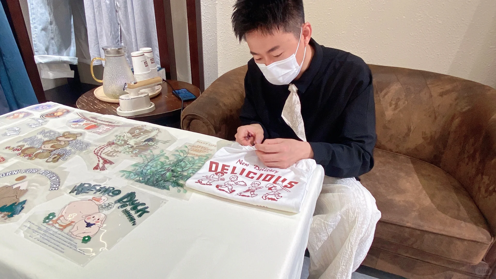 手工烫印 热转印DIY｜T恤包包大变身