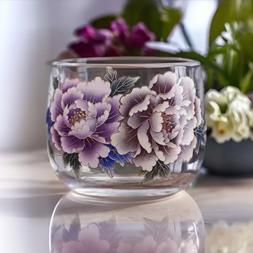 牡丹变色杯，美到心坎里