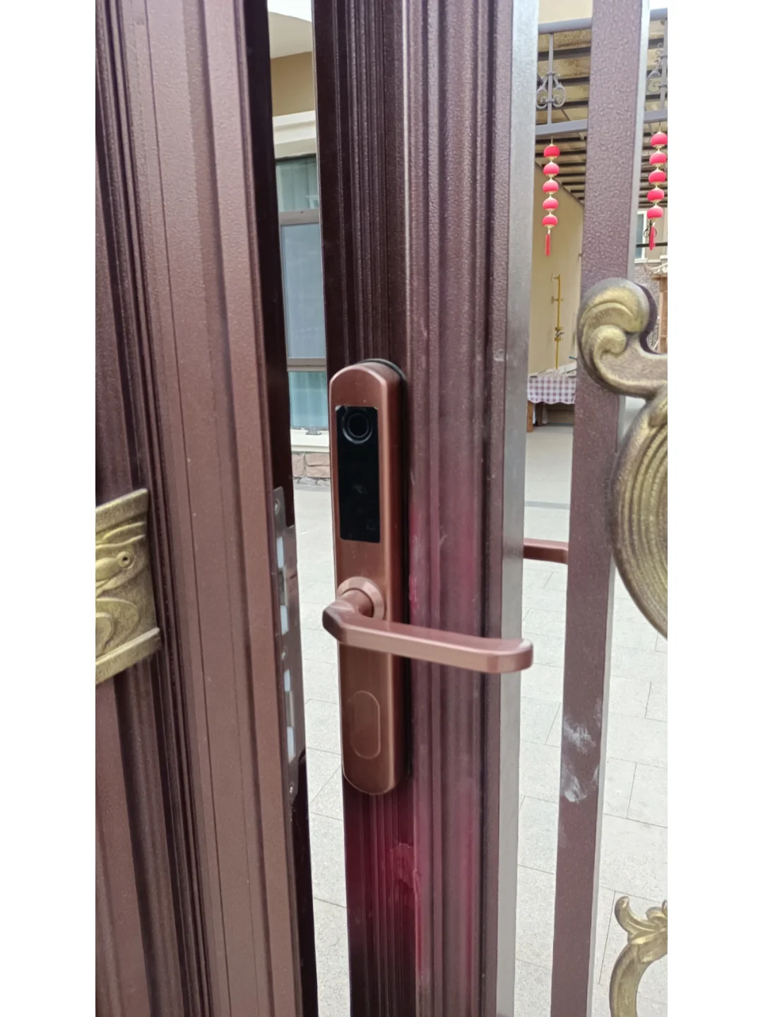 别墅庭院人脸识别门禁系统