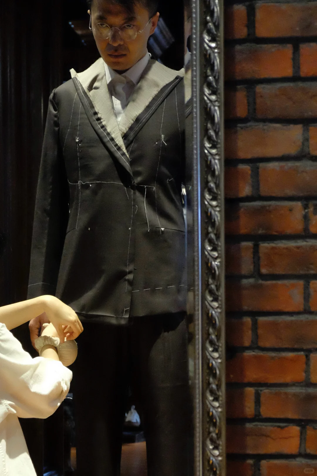 从业12年量体师の日常｜客人的试穿瞬间?