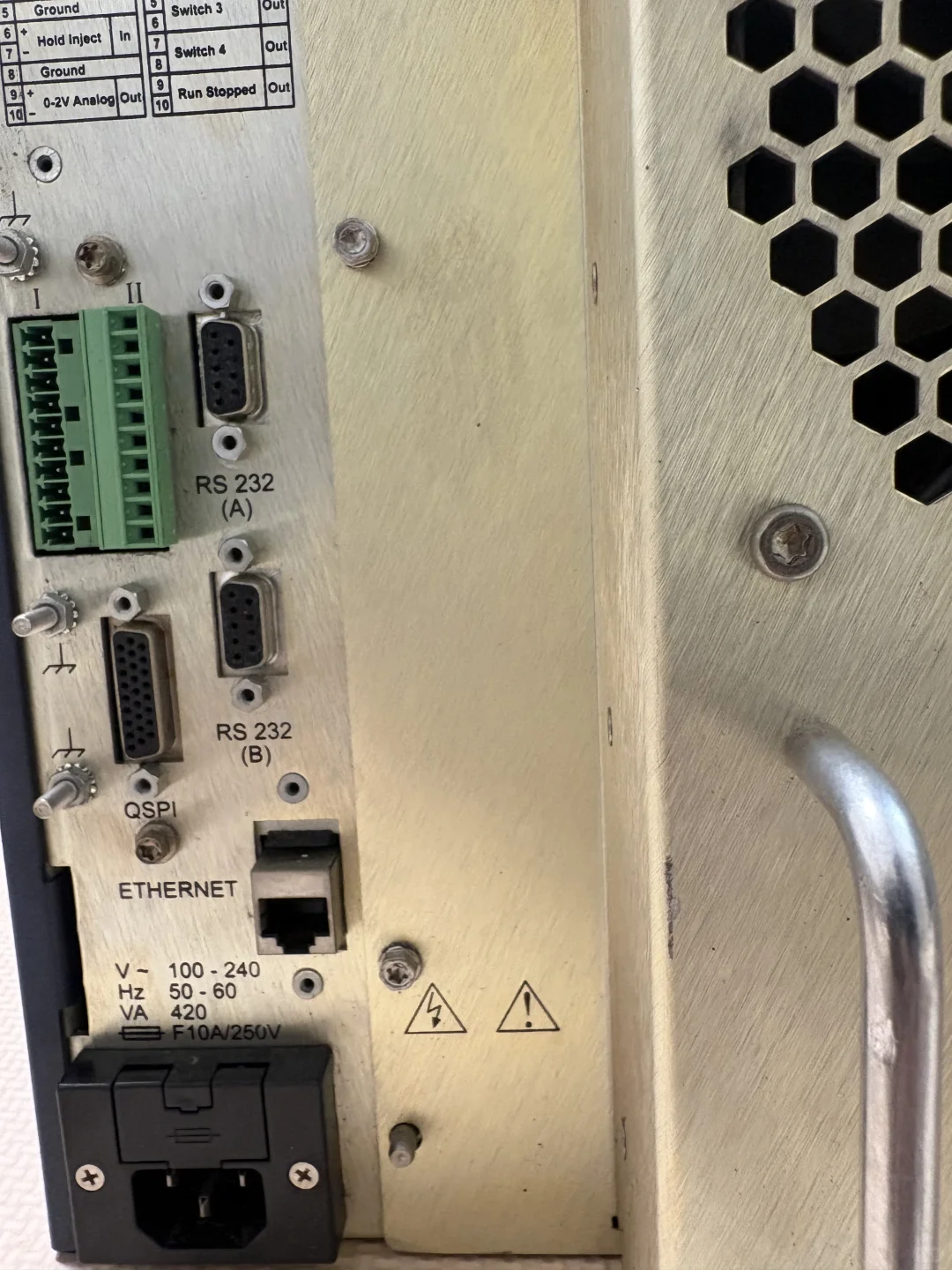 waters 高效液相色谱仪 通电确认