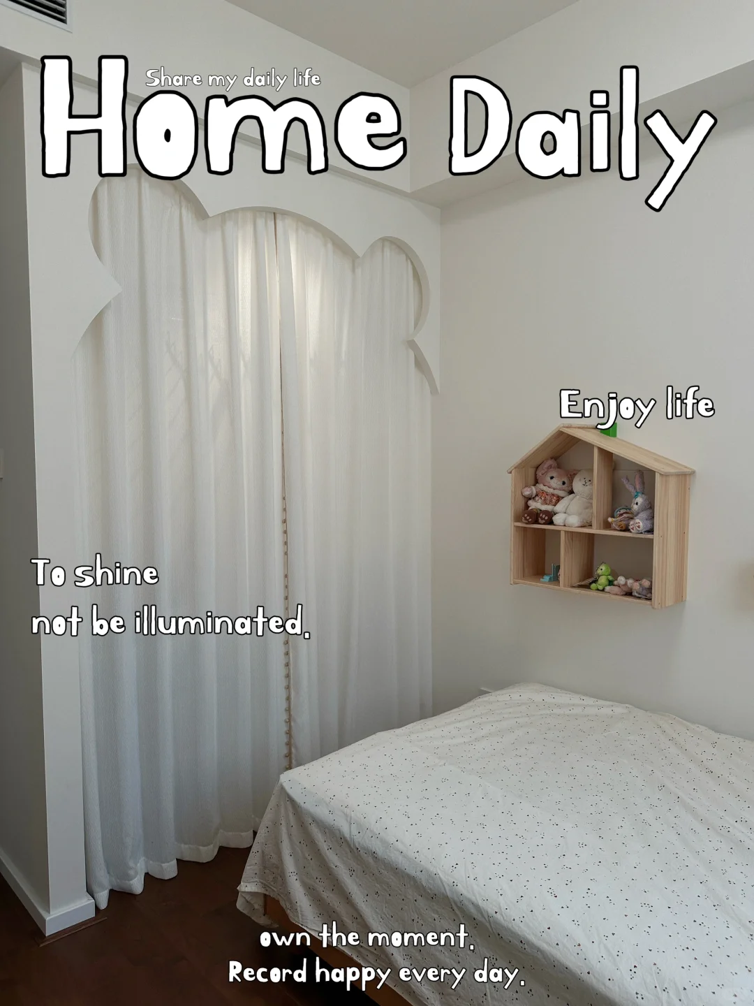 ?一个环保无污染儿童房诞生啦