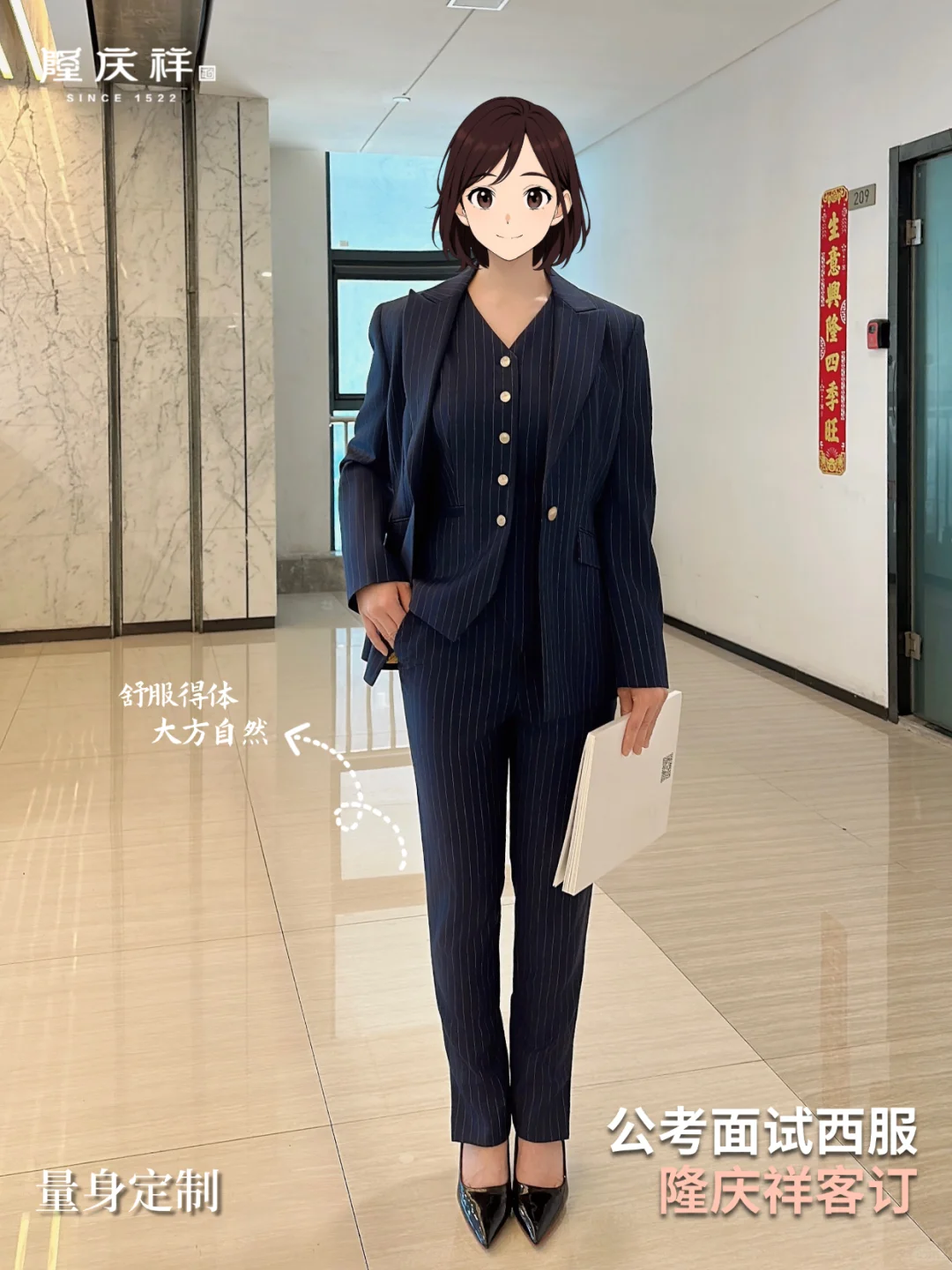 公考面试战袍丨量身定制西装从容上岸✨