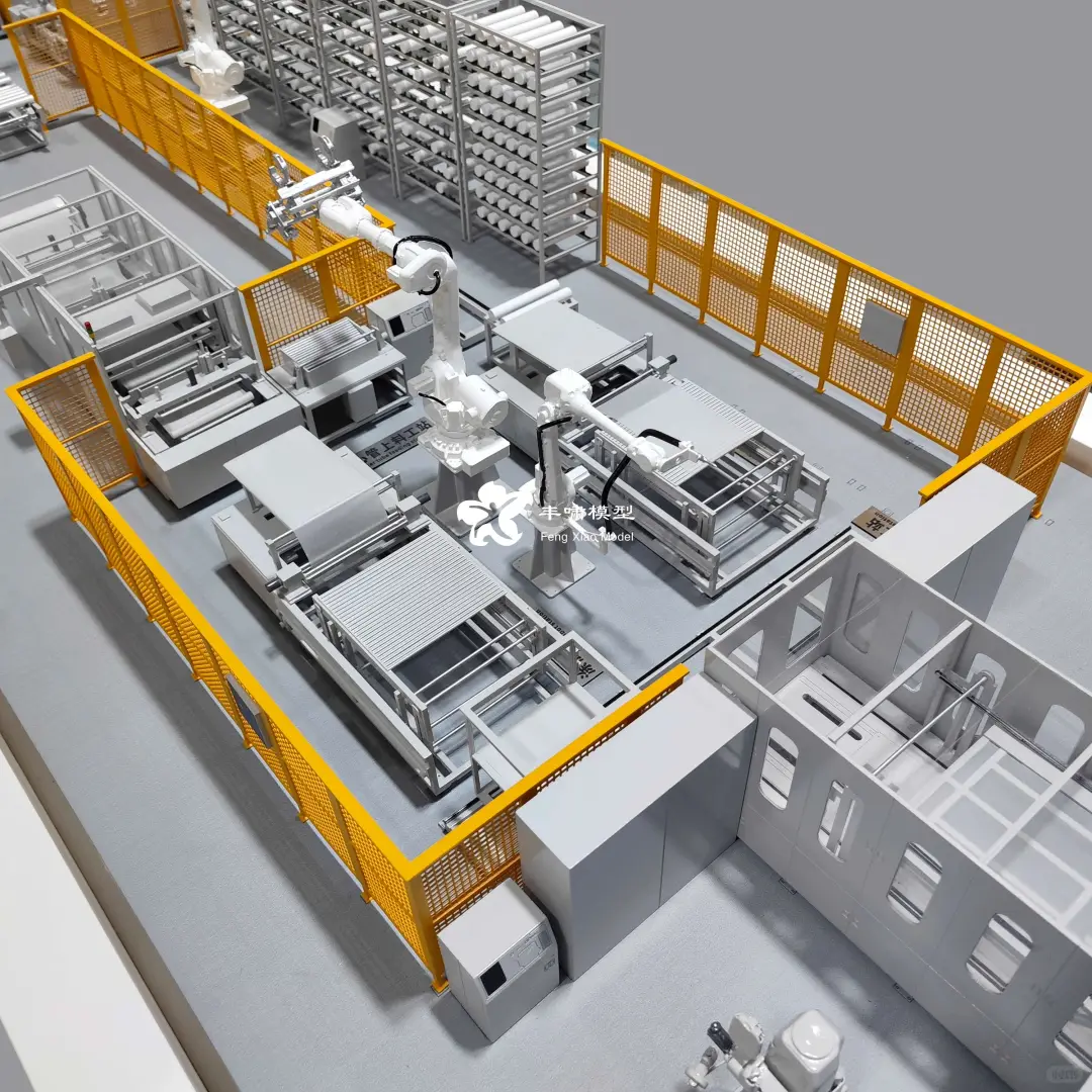 自动化生产线沙盘模型的制作过程详解