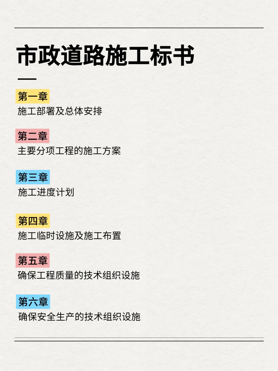 市政道路标书真的不想再做了