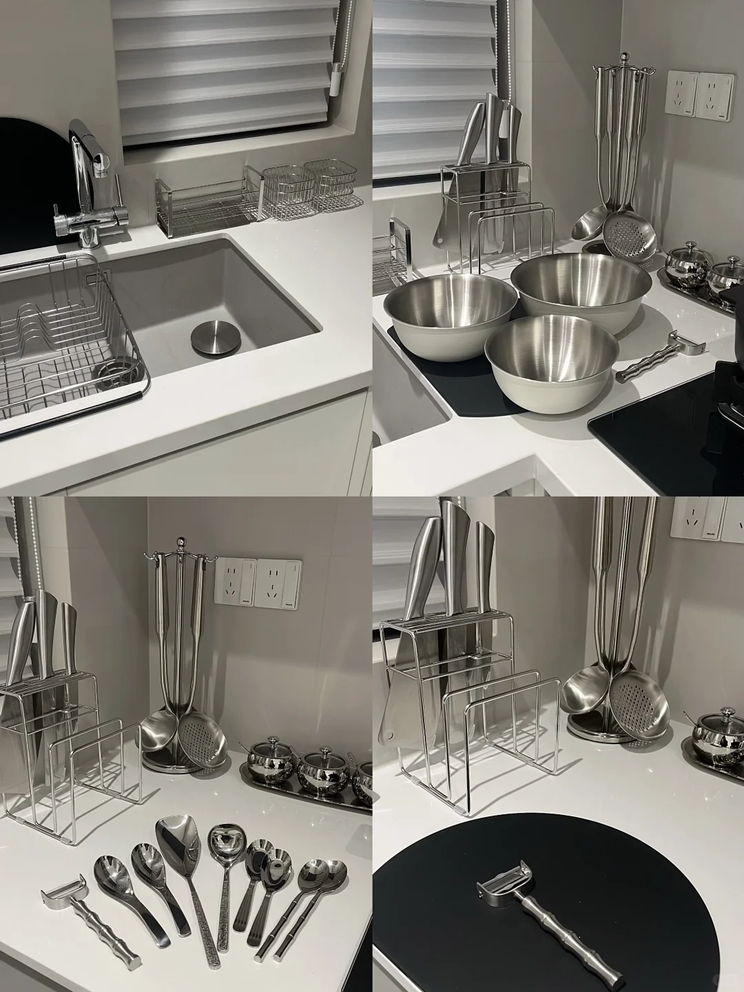 新家999个快递（200/999）厨房那些不锈钢?