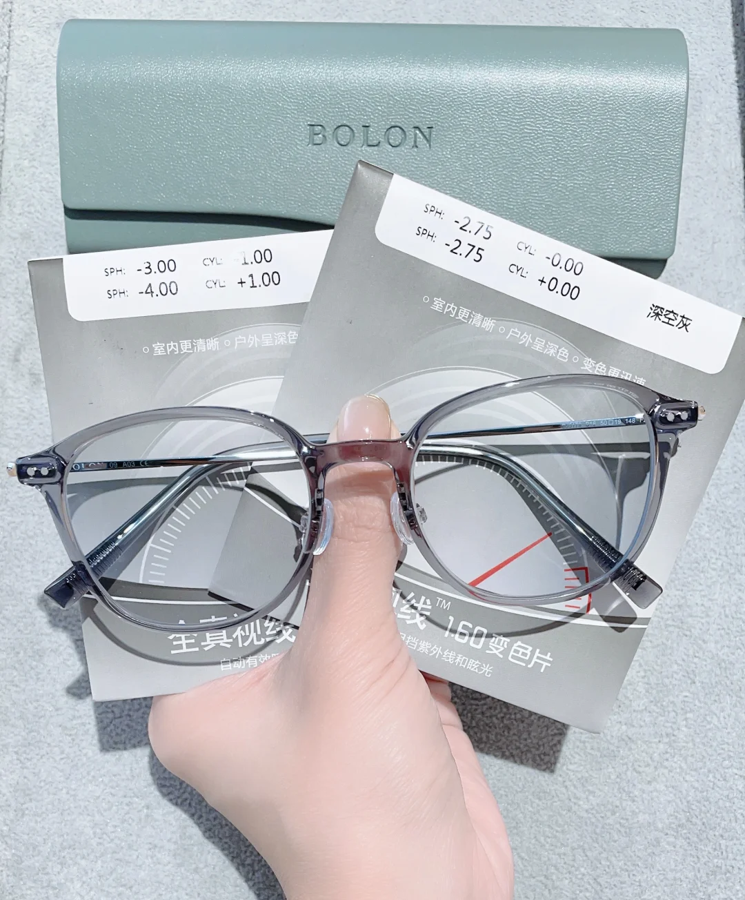 夏天很多人都爱戴变色镜