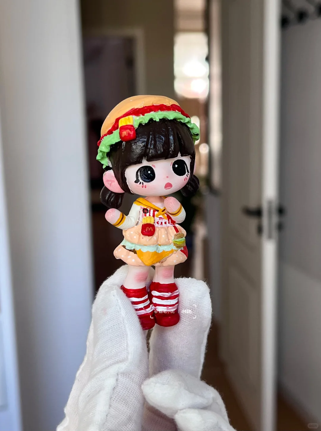 石塑小汉堡！我吃´༥`?