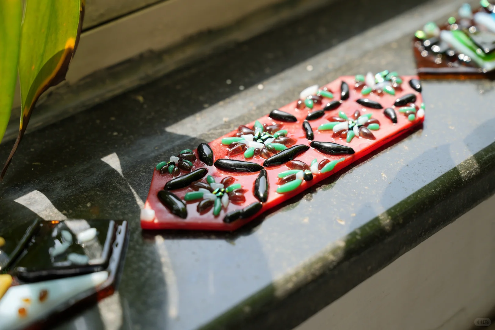 玻璃热熔实验|敦煌纹饰与材料研究