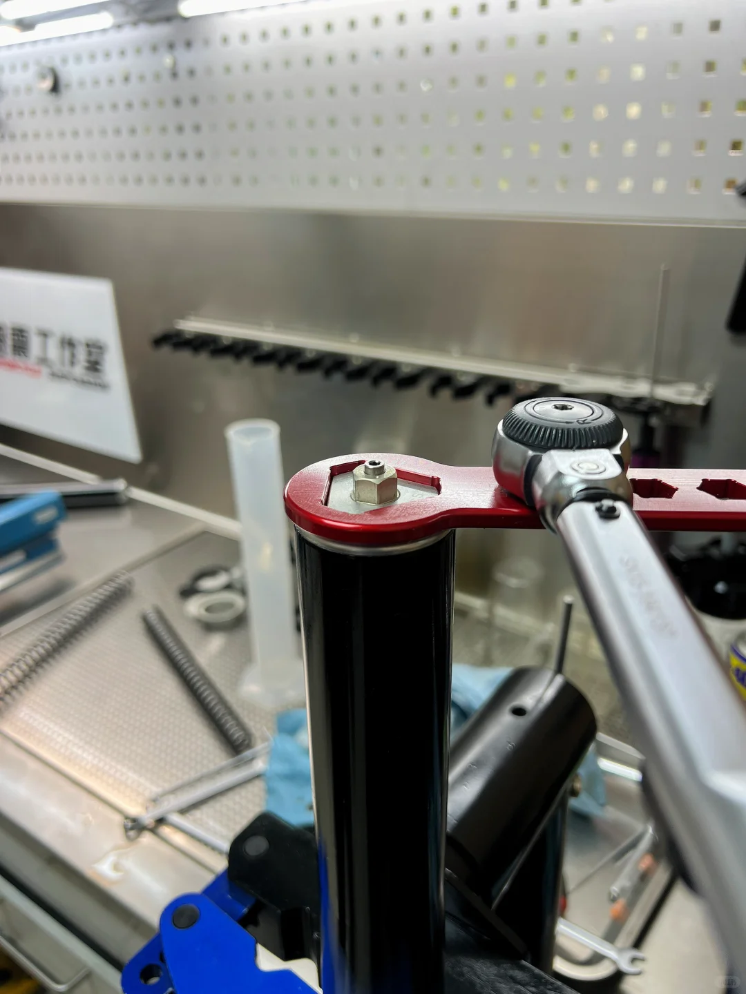 简简单单更换一对雅马哈R3 K-tech 弹簧～