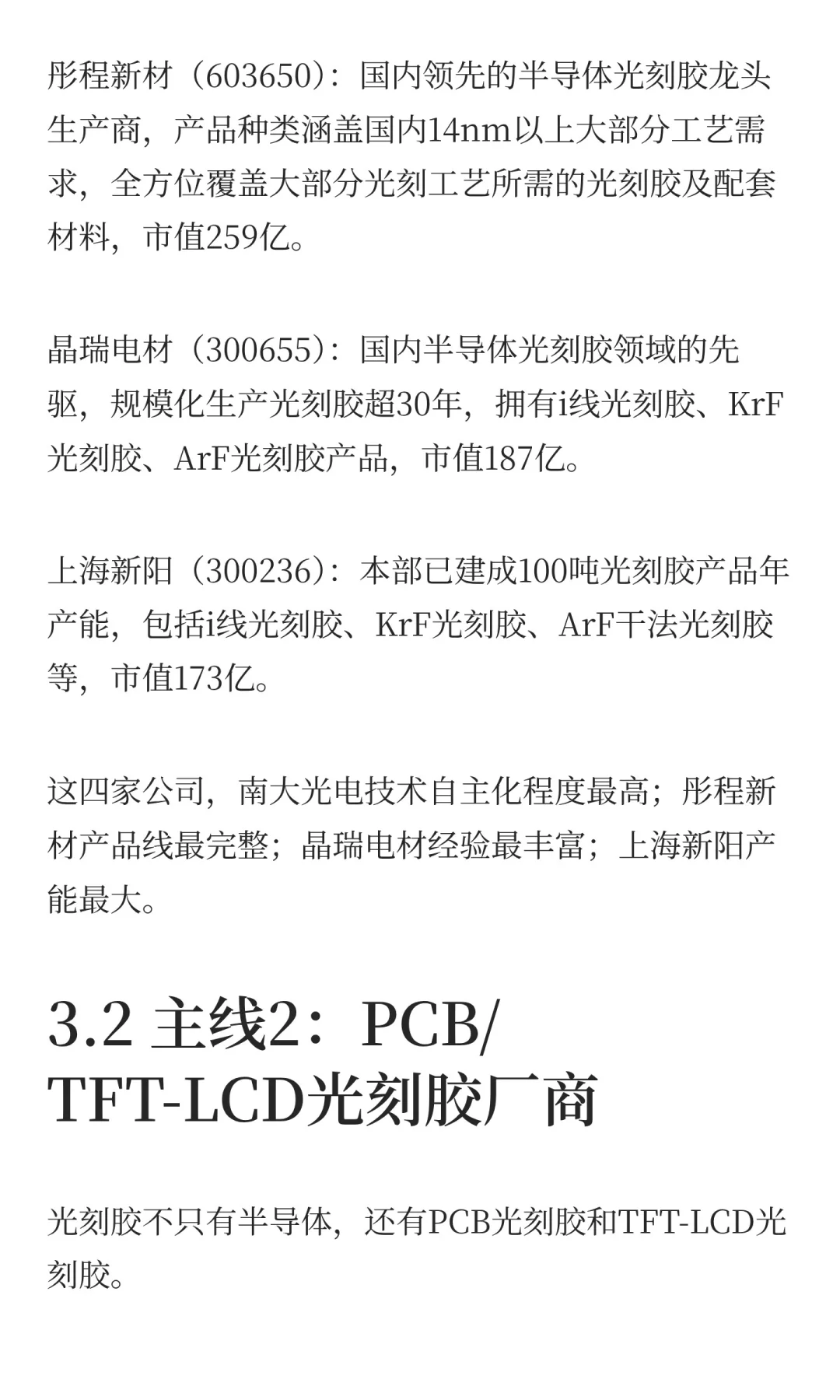 光刻胶技术黑箱被打破，12只受益股全梳理！