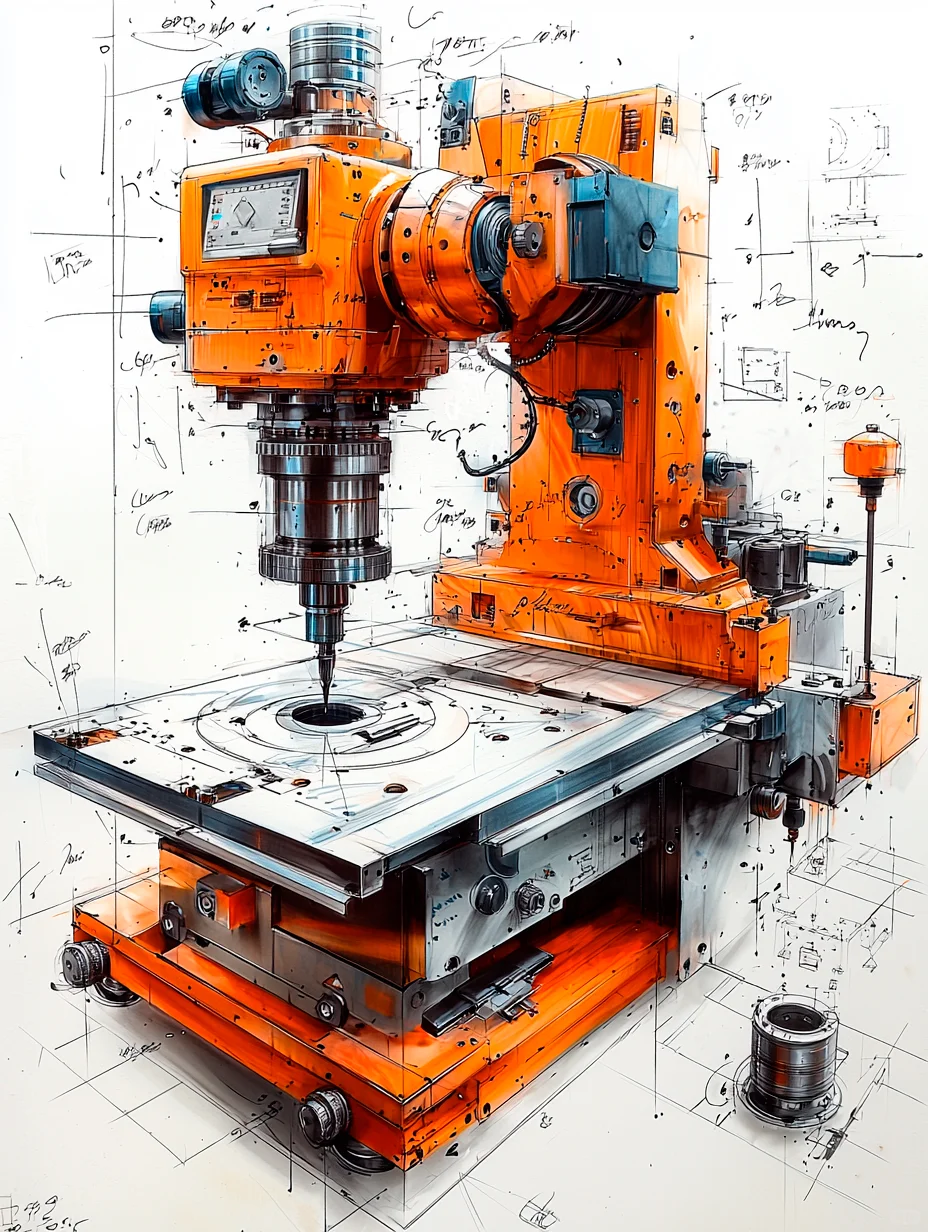 机械之美·CNC加工设备［咒语］