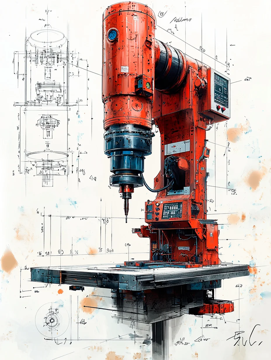 机械之美·CNC加工设备［咒语］