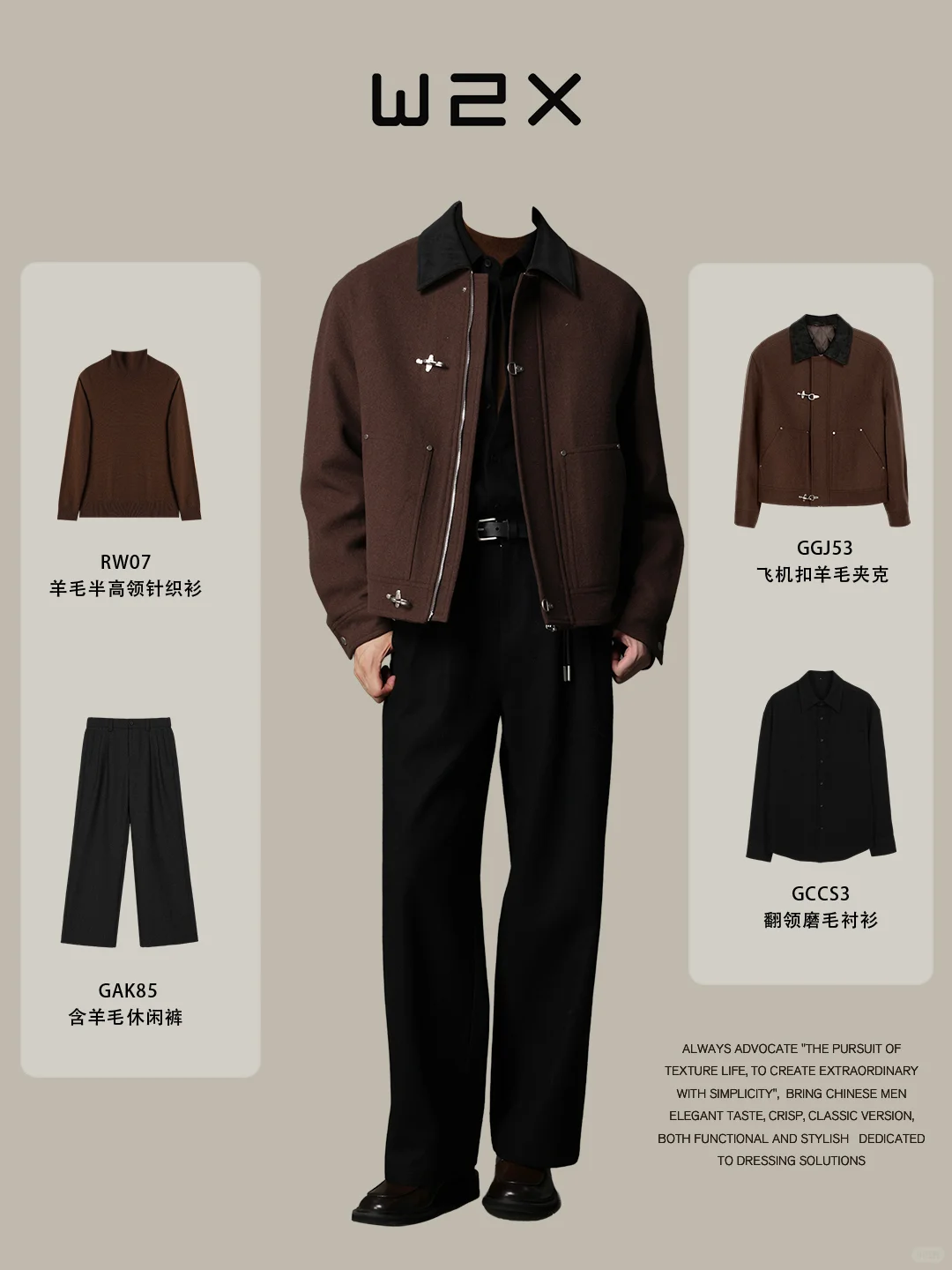 拒绝臃肿！男士必备秋冬保暖有腔调羊毛夹克